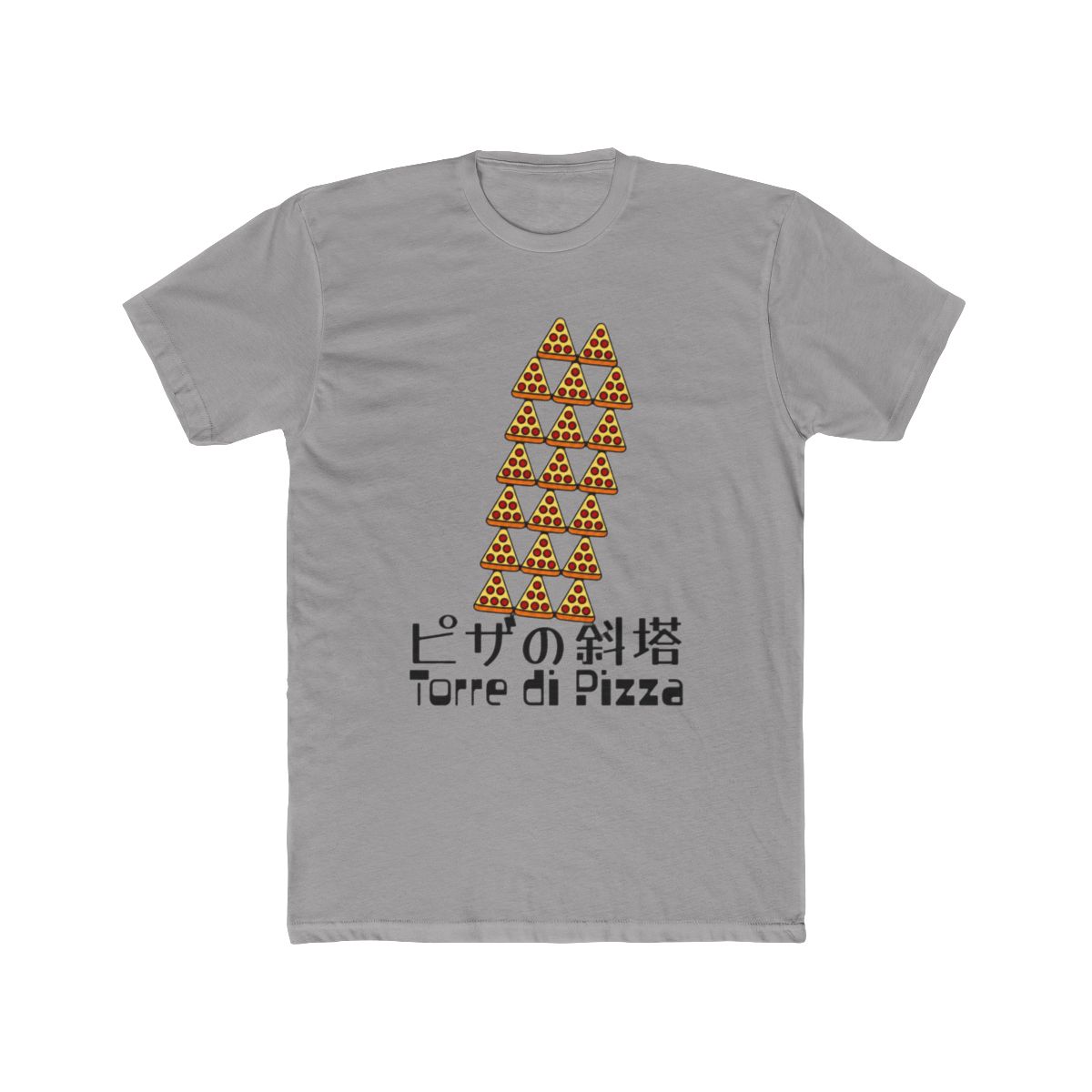 Torre di Pizza Tower of Pizza Slices Funny Food T Shirt - Official t-shirts merchandise