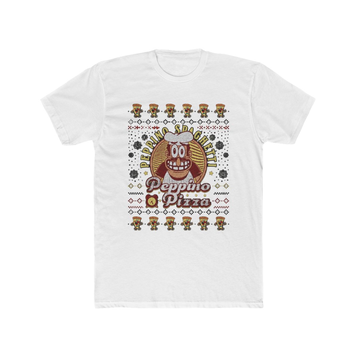 Peppino Pizza Ugly Sweater T Shirt | Pizza Tower - Official t-shirts merchandise