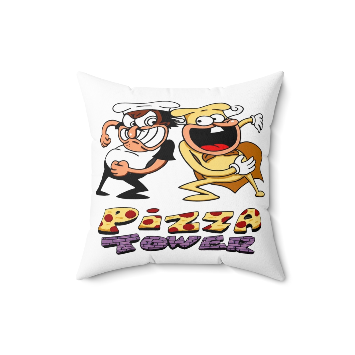 Pizza Tower Game Lover Pillowcases Merch Soft Cushion Cover Pillow Covers Home Decorations Square Multi-Size uygun fiyatlı satın alın - fiyat, ücretsiz teslimat, fotoğraflarla gerçek yorumlar - Joom - alternate angle 2, merchandise