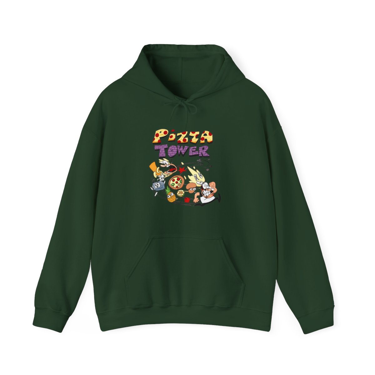 Pizza Tower Novo Logo Pulôver Hoodies Merch Homens Mulheres Moletons Harajuku Streetwear Roupas Engraçadas