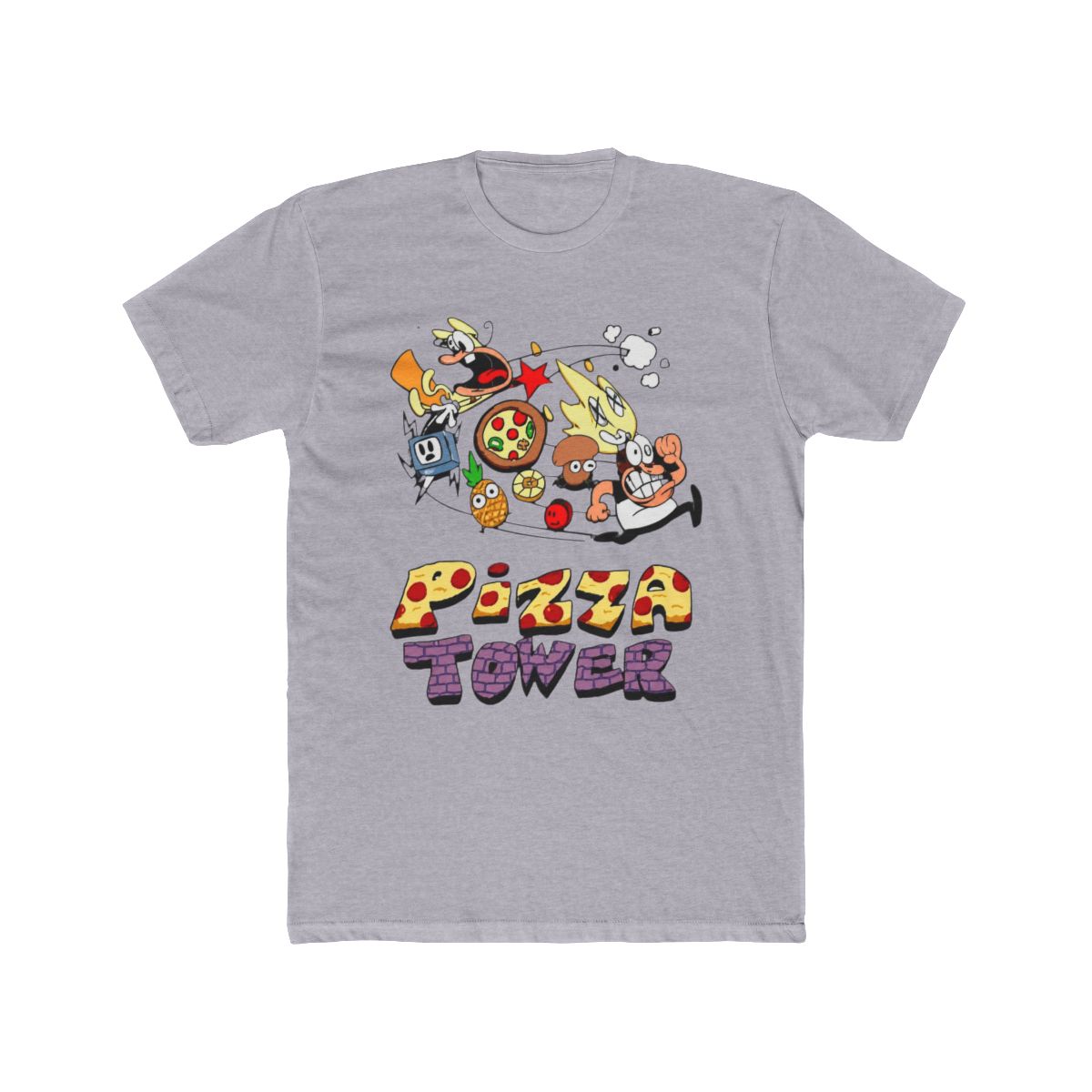 اشترِ Pizza Tower Peppino Trans Game Shirt Merch Men Women Pure Cotton Graphic Tee | Joom
