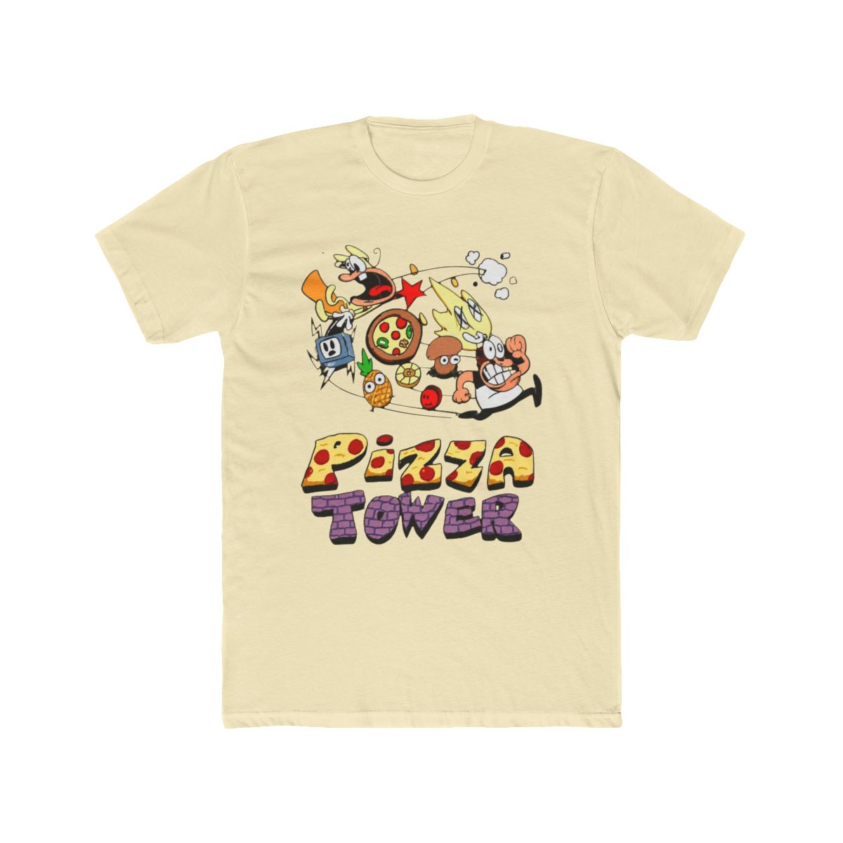 اشترِ Pizza Tower Peppino Trans Game Shirt Merch Men Women Pure Cotton Graphic Tee | Joom