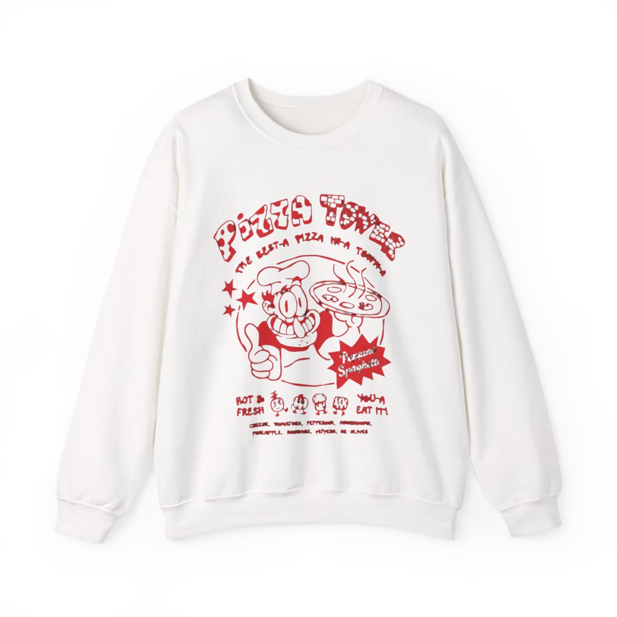 Fangamer Merch Pizza Tower The Best A Pizza In A Town A Hoodies - Briotee - Official hoodies merchandise