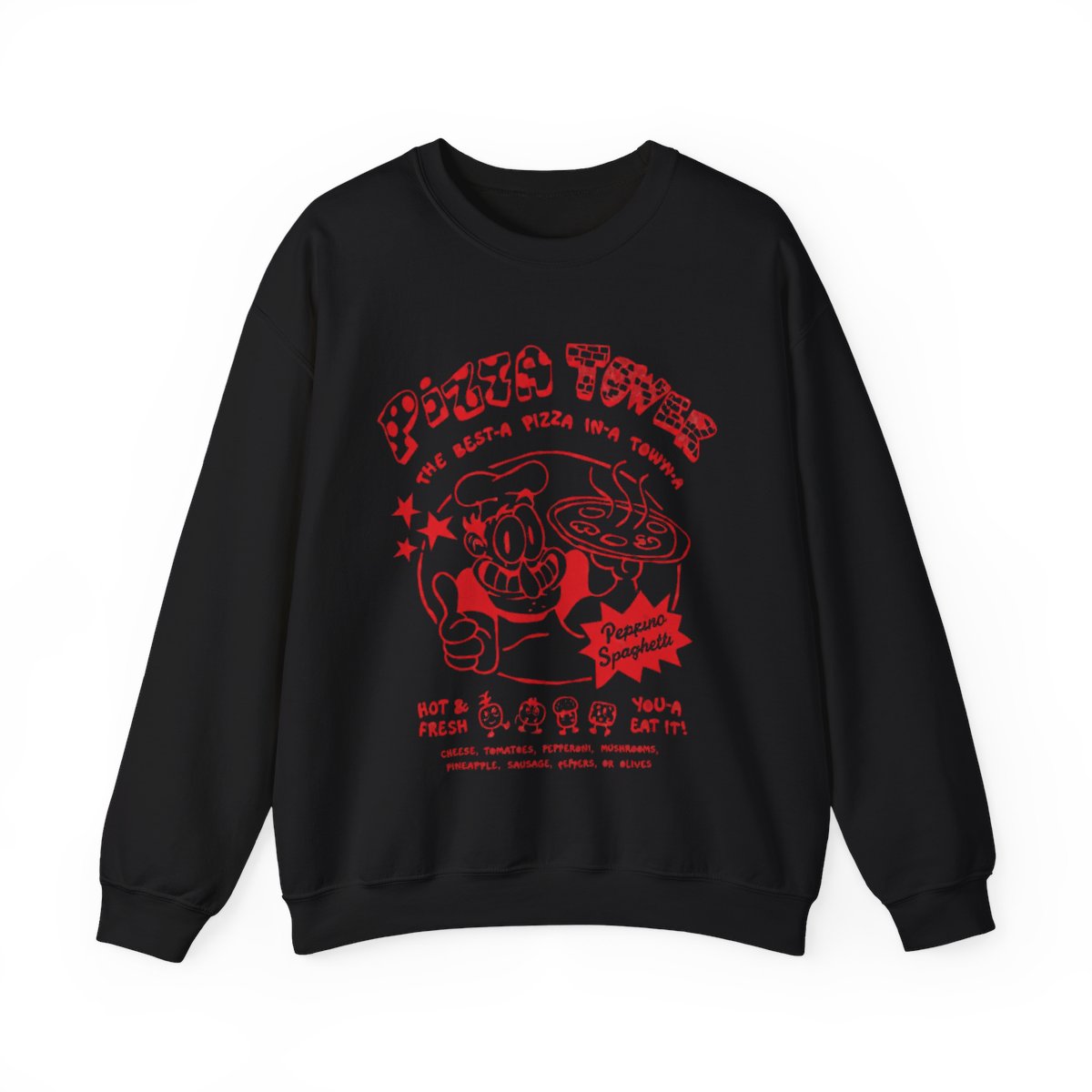 Fangamer Merch Pizza Tower The Best A Pizza In A Town A Hoodies - Briotee