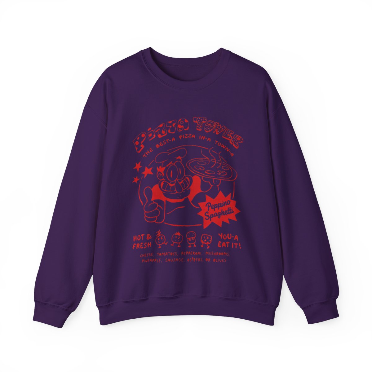 Sweatshirts - Pizza Tower apparel collection