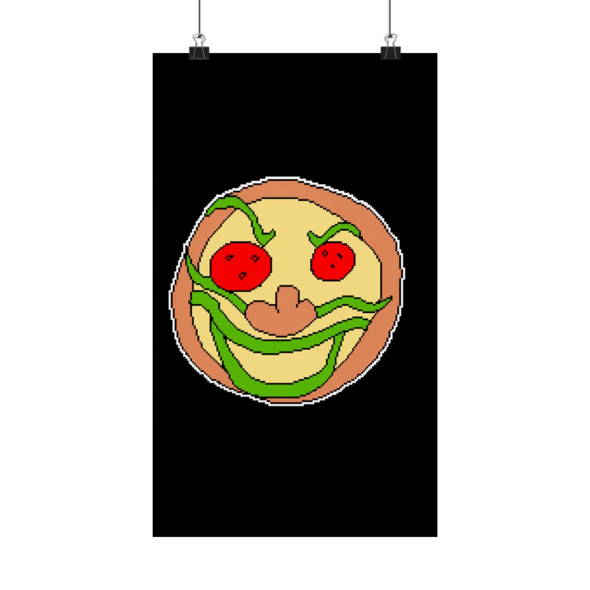 Pizza Face Posters and Art | Pizza Tower - alternate angle 3, merchandise