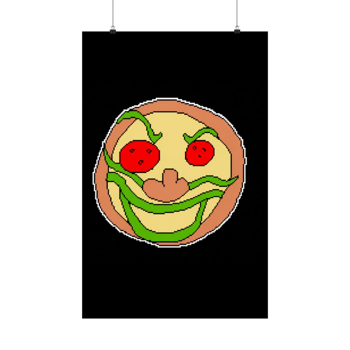 Pizza Face Posters and Art | Pizza Tower - alternate angle 4, merchandise