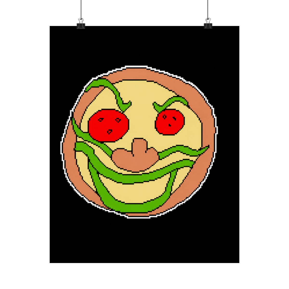 Pizza Face Posters and Art | Pizza Tower - alternate angle 2, merchandise