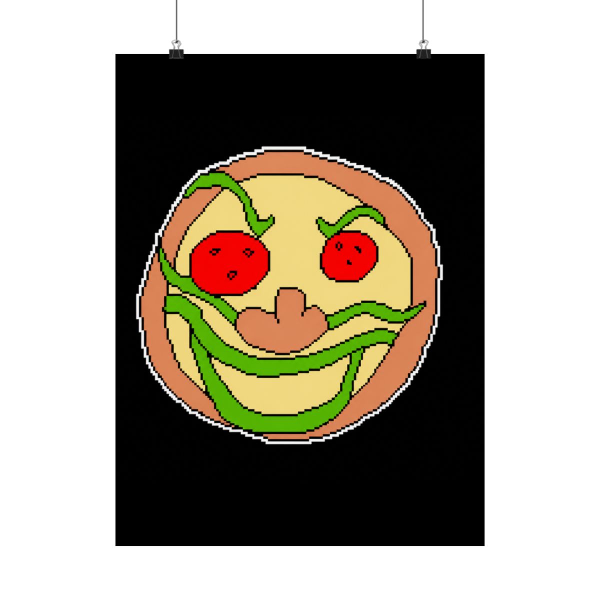 Pizza Face Posters and Art | Pizza Tower - alternate angle 1, merchandise