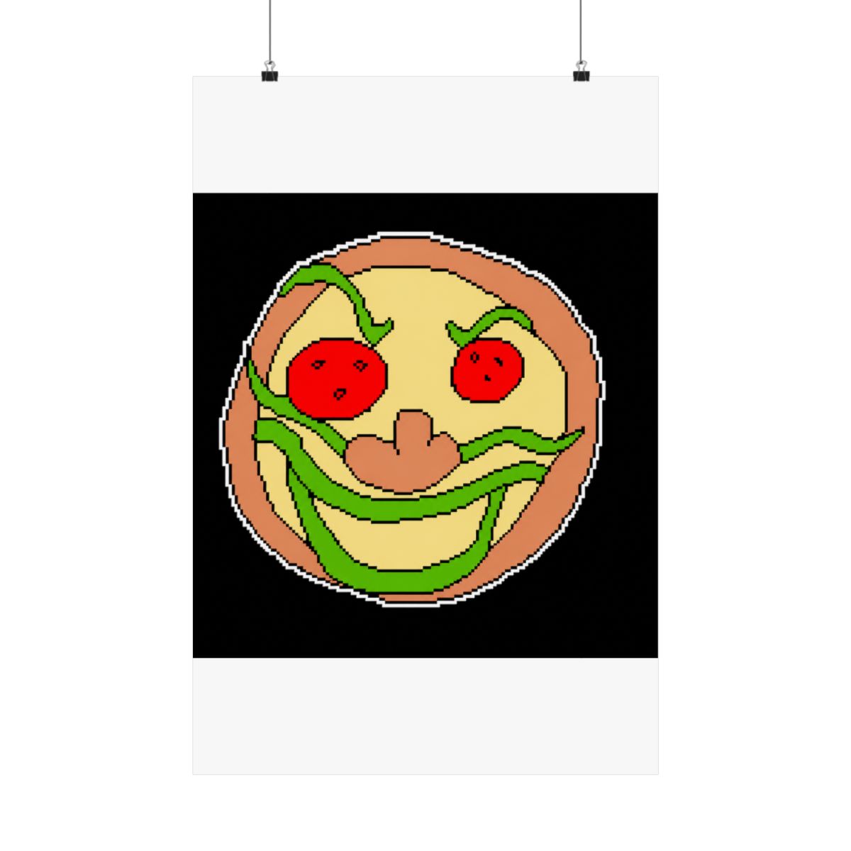 Pizza Face Posters and Art | Pizza Tower - Official posters merchandise