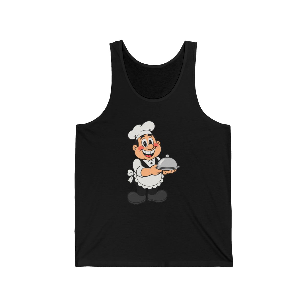 Peppino Spaghetti in 1930s rubberhose cuphead cartoon style Tank Top | Pizza Tower - Official tank-tops merchandise