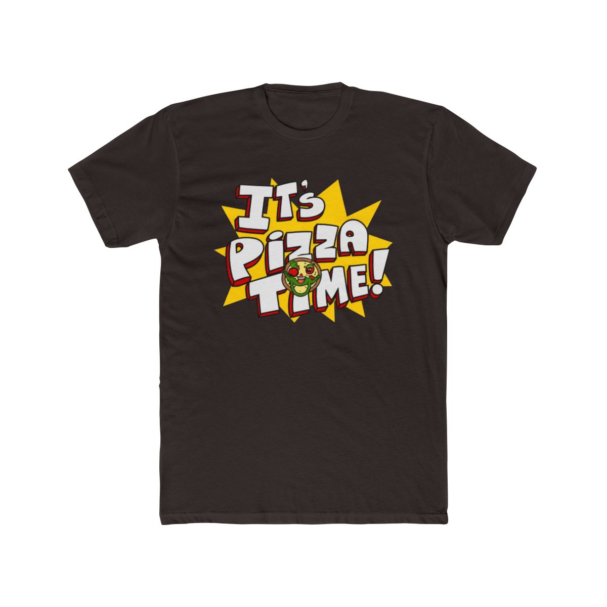 Its Pizza Time Baseball T Shirt | Pizza Tower - alternate angle 2, merchandise