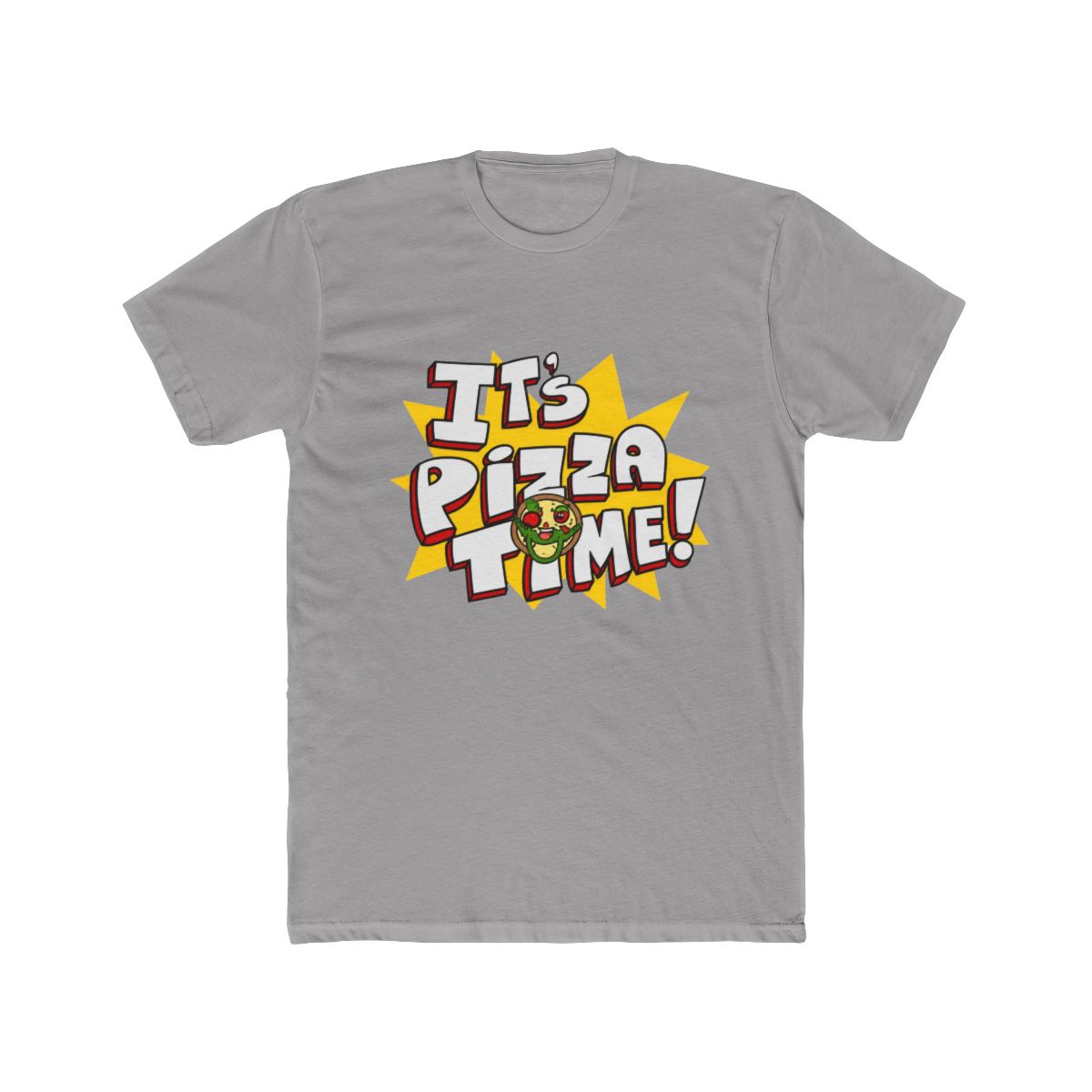 Its Pizza Time Baseball T Shirt | Pizza Tower - Official t-shirts merchandise