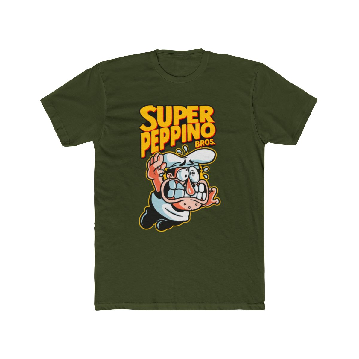 Super Peppino - Black Shirt Kids Long Sleeve T Shirt | Pizza Tower - alternate angle 4, merchandise